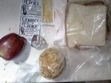 Breakfast AND lunch on a normal day of lockdown at MCF