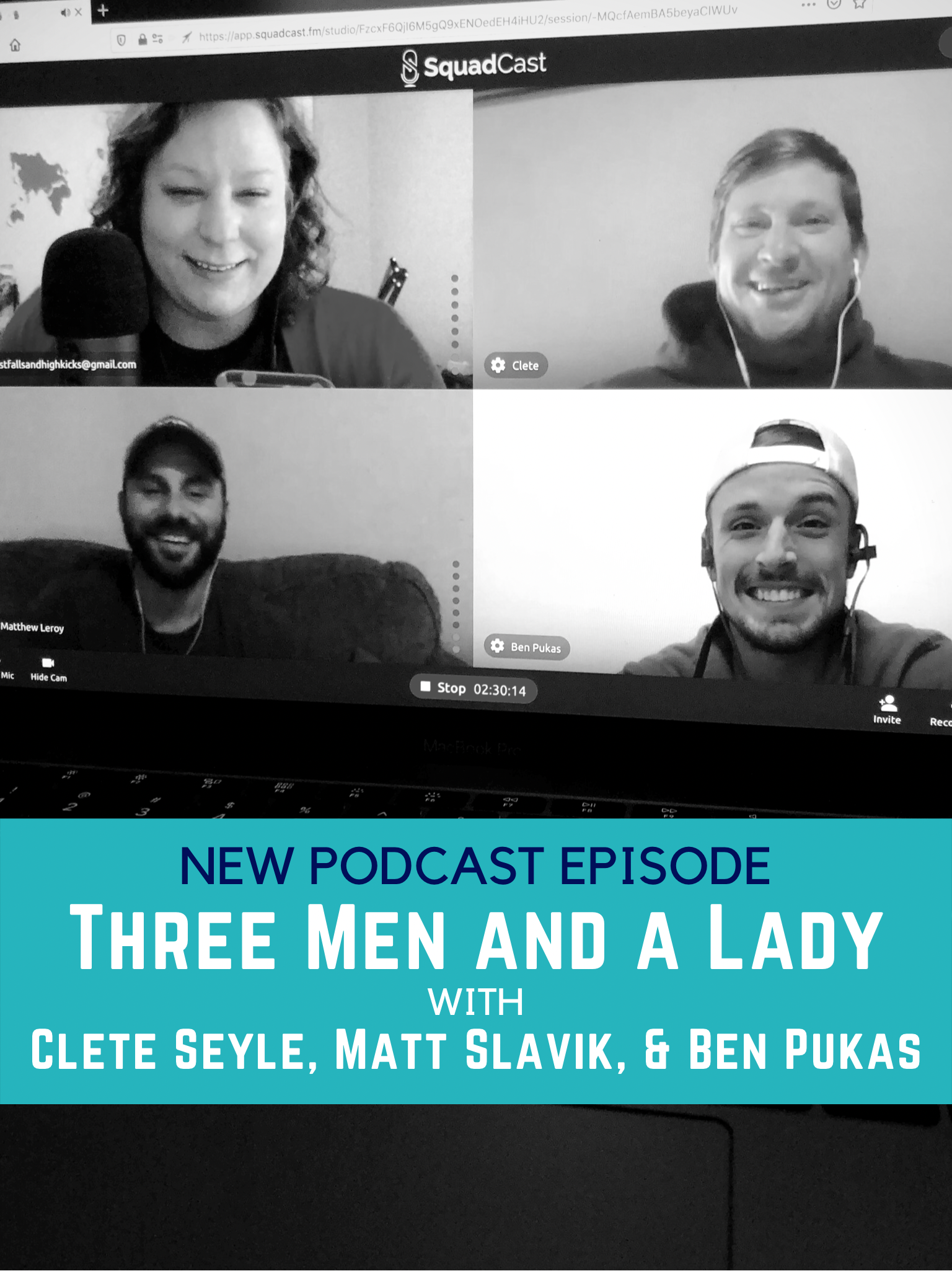 THREE MEN &amp; A LADY