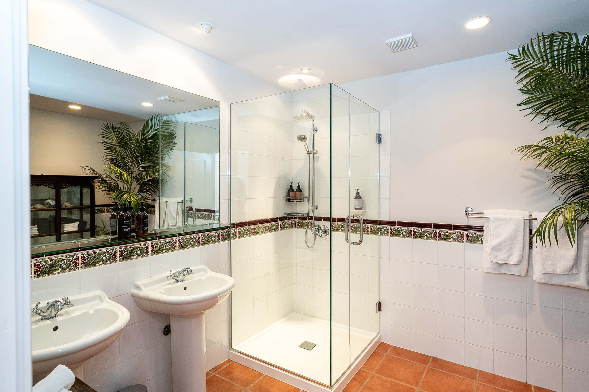 Spacious ground floor bathroom