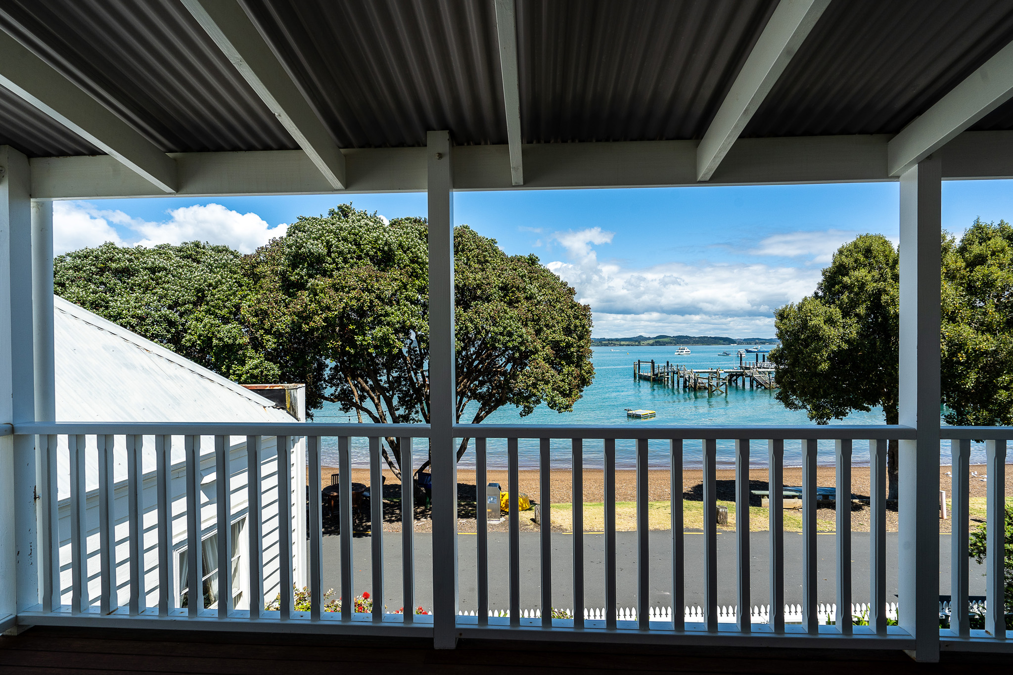 First floor verandah views