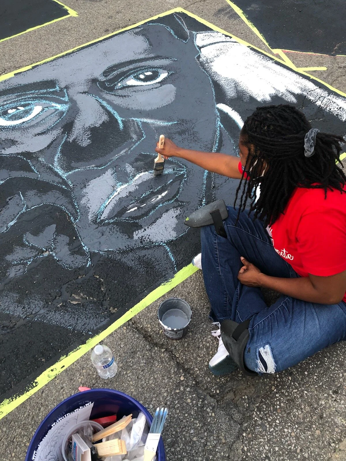 Art with Heart: Cincinnati's Black Lives Matter Mural is Here to Stay