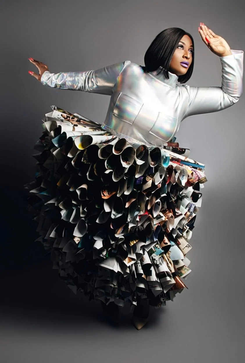 Columbus based fashion influencer Queen Mizz Sable. Photo Credit:  Stephanie Matthews