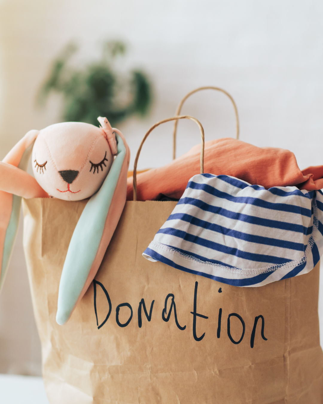 Donate gently used items, clothing and furniture