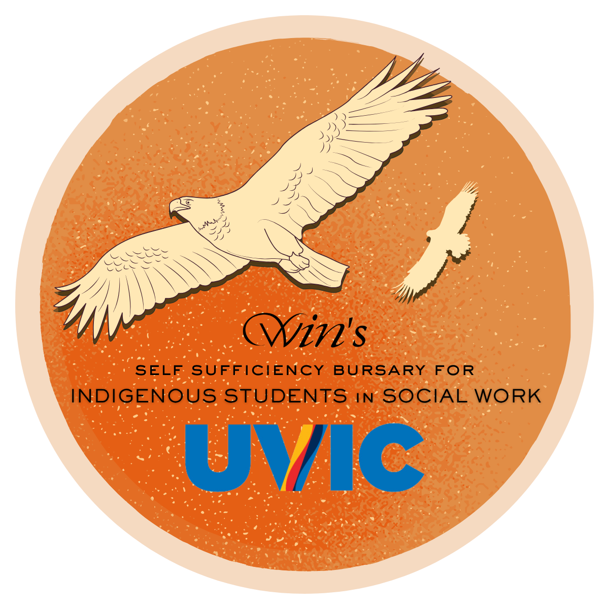 Last year, $1575 was provided to support two Indigenous Students to pursue education in social work at UVIC.