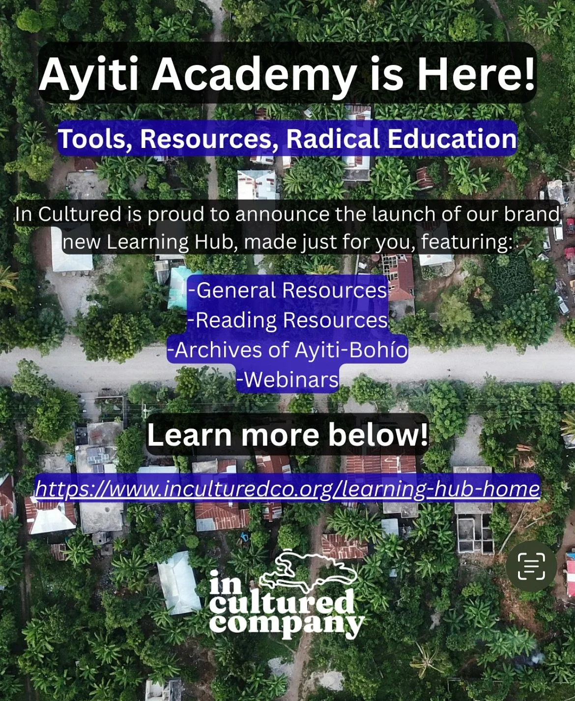They&rsquo;re trying to do in the U.S. what Trujillo did in the DR: erase our radical history, change museums, ban books, hide the truth. But guess what? We won&rsquo;t let them! Now presenting the ICC Learning Hub! Curated, accessible, researched an