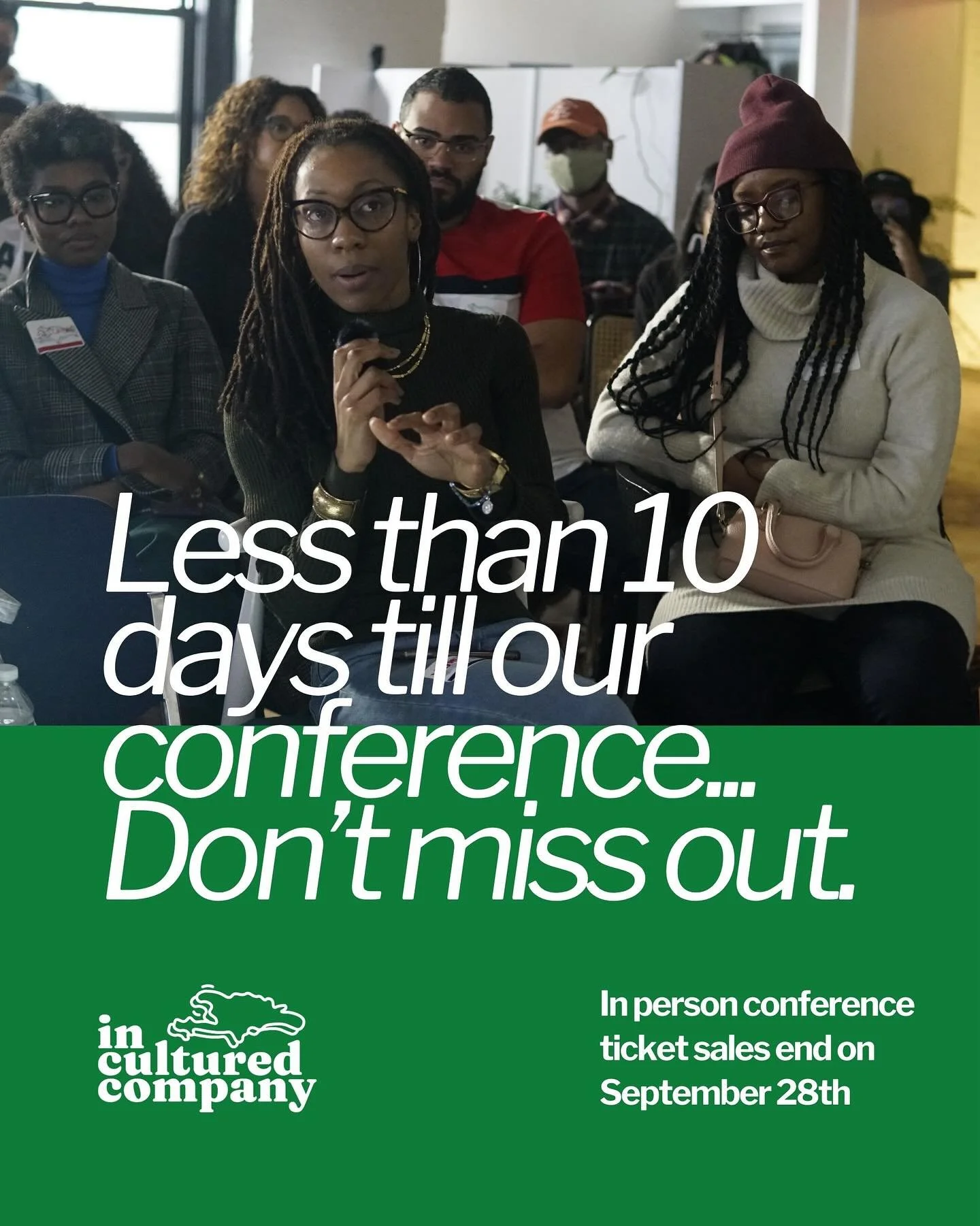 Tickets for in-person attendance are quickly running out. Our conference is already sold out for Dominican participants, but we have tickets still left for Haitian participants to attend. All tickets are currently 25% off. We would love to have as ma