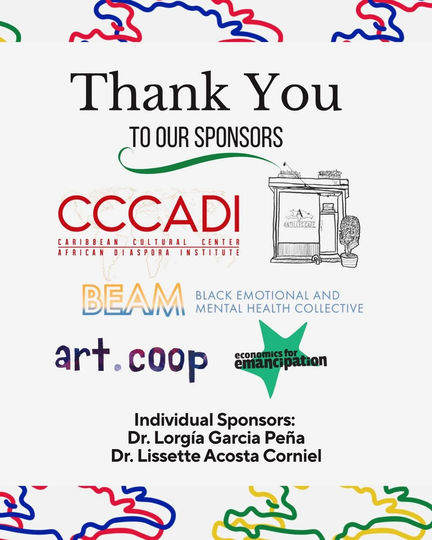We are just a few days away from our conference, and we wanted to take a moment to say &ldquo;thank you, thank you, thank you&rdquo; to our conference sponsors! Our community answered the call to support this conference, which we have self-funded sin