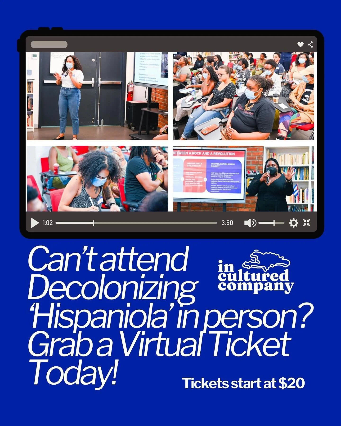 Just two more days till our conference, and we know FOMO is real! Wherever you are, you can still grab a virtual ticket for the Day 01 program! Don&rsquo;t get left out! Tickets still on sale via our link in bio 🔗