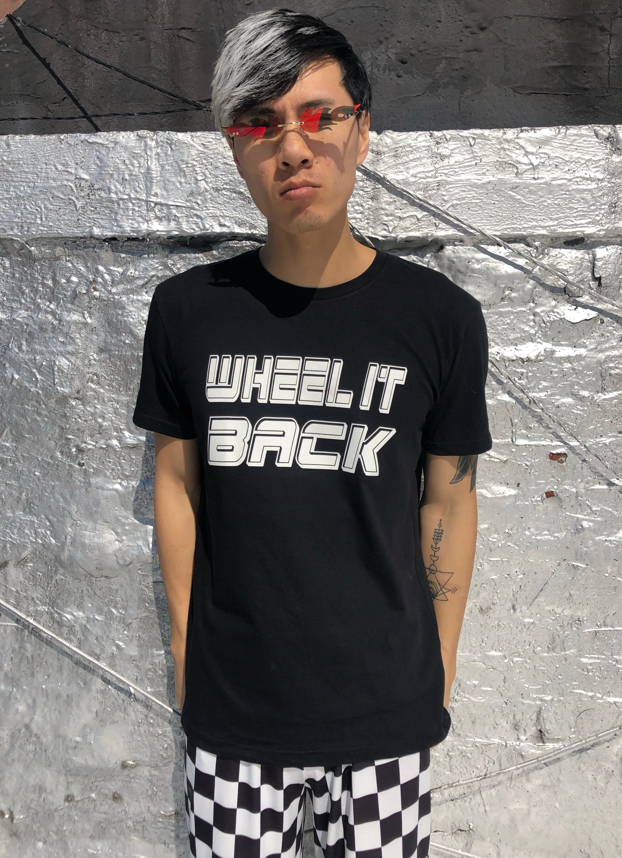 WHEEL IT BACK TEE