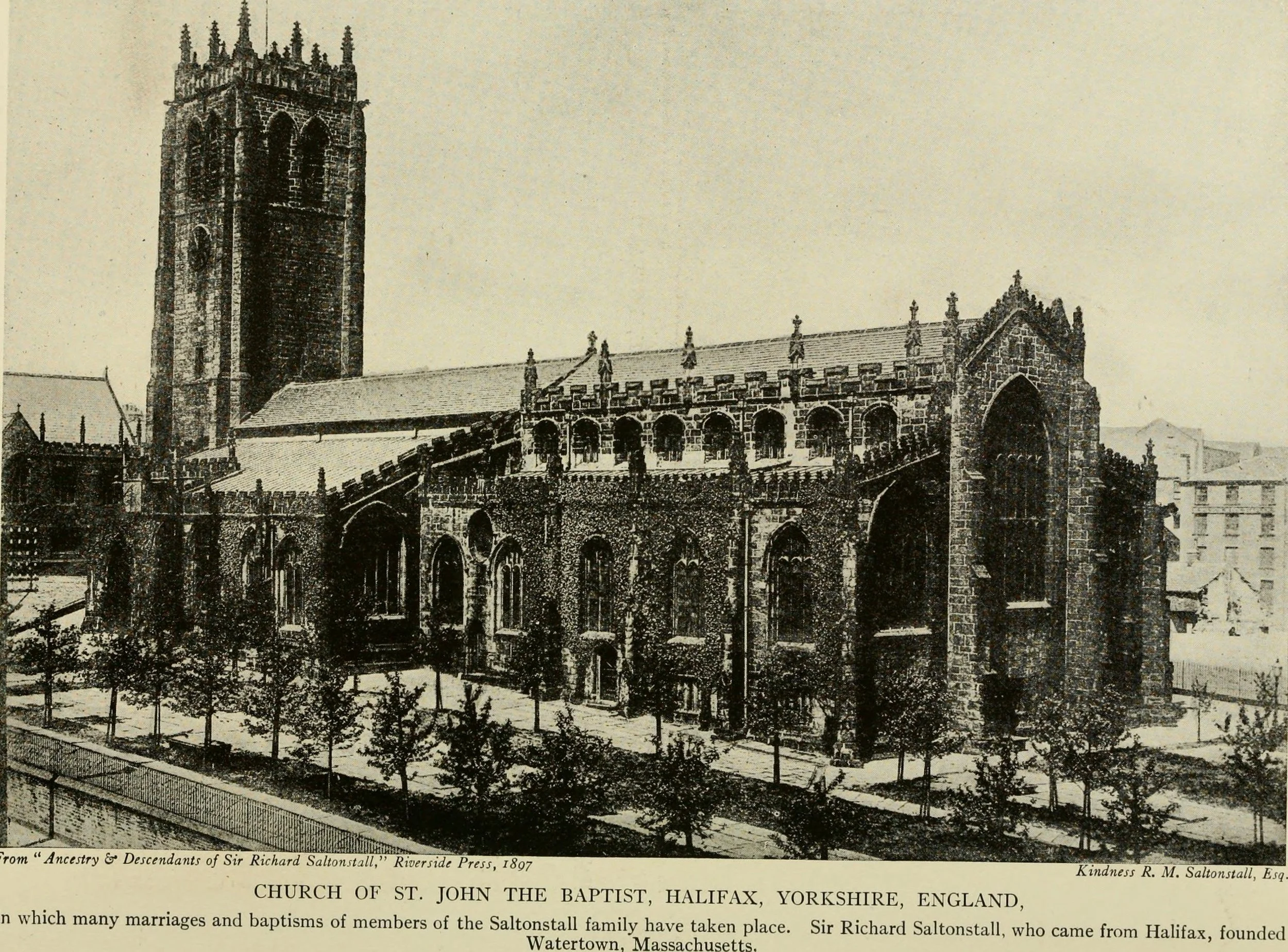 Halifax Parish Church, West Yorkshire, England The Church of Jonathan and Grace Fairbanks