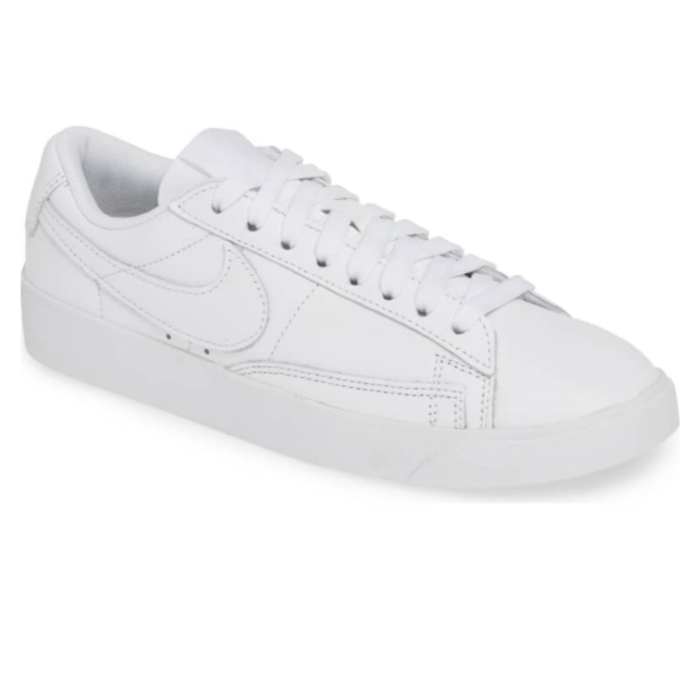 the iconic white sneakers