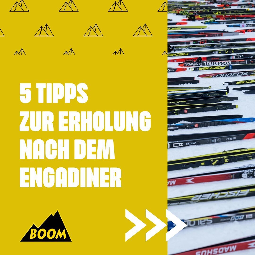 Du hast gestern den Engadin Skimarathon gemacht? Wahnsinns Leistung! 👏

Wir geben dir 5 Tipps zur Erholung. 

#boomsportstmoritz #engadinskimarathon #engadin