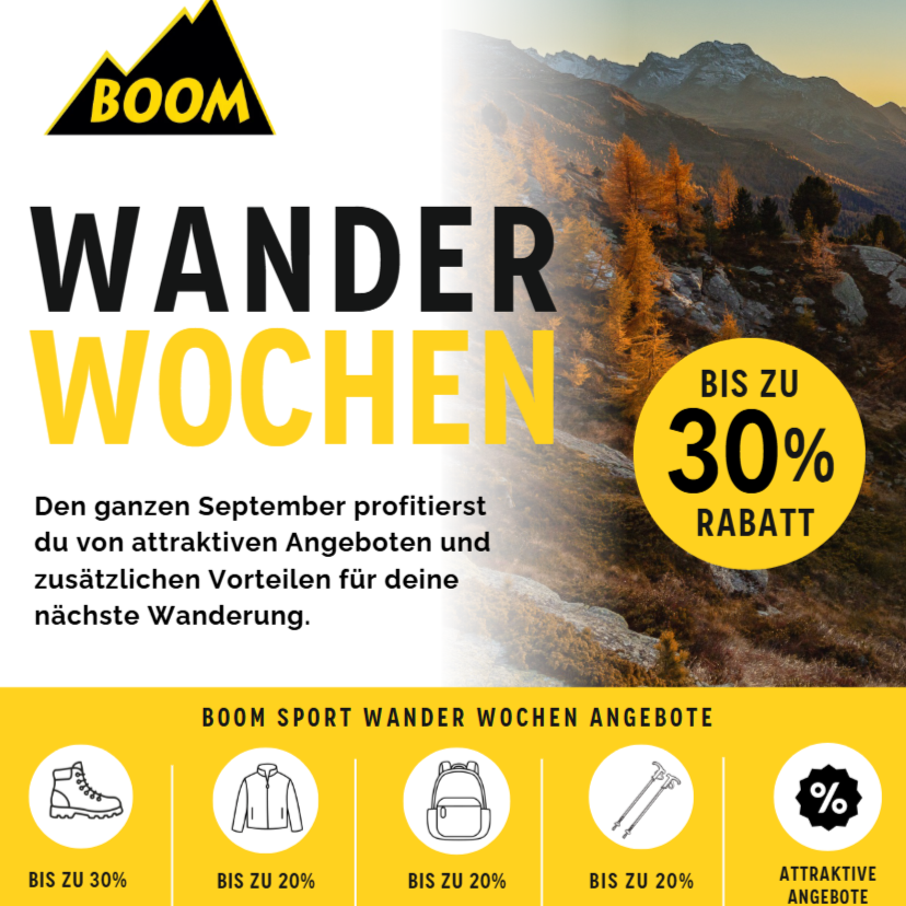 Boom Sport Hiking Weeks