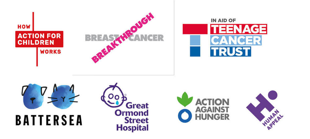 Recent charity rebrands research