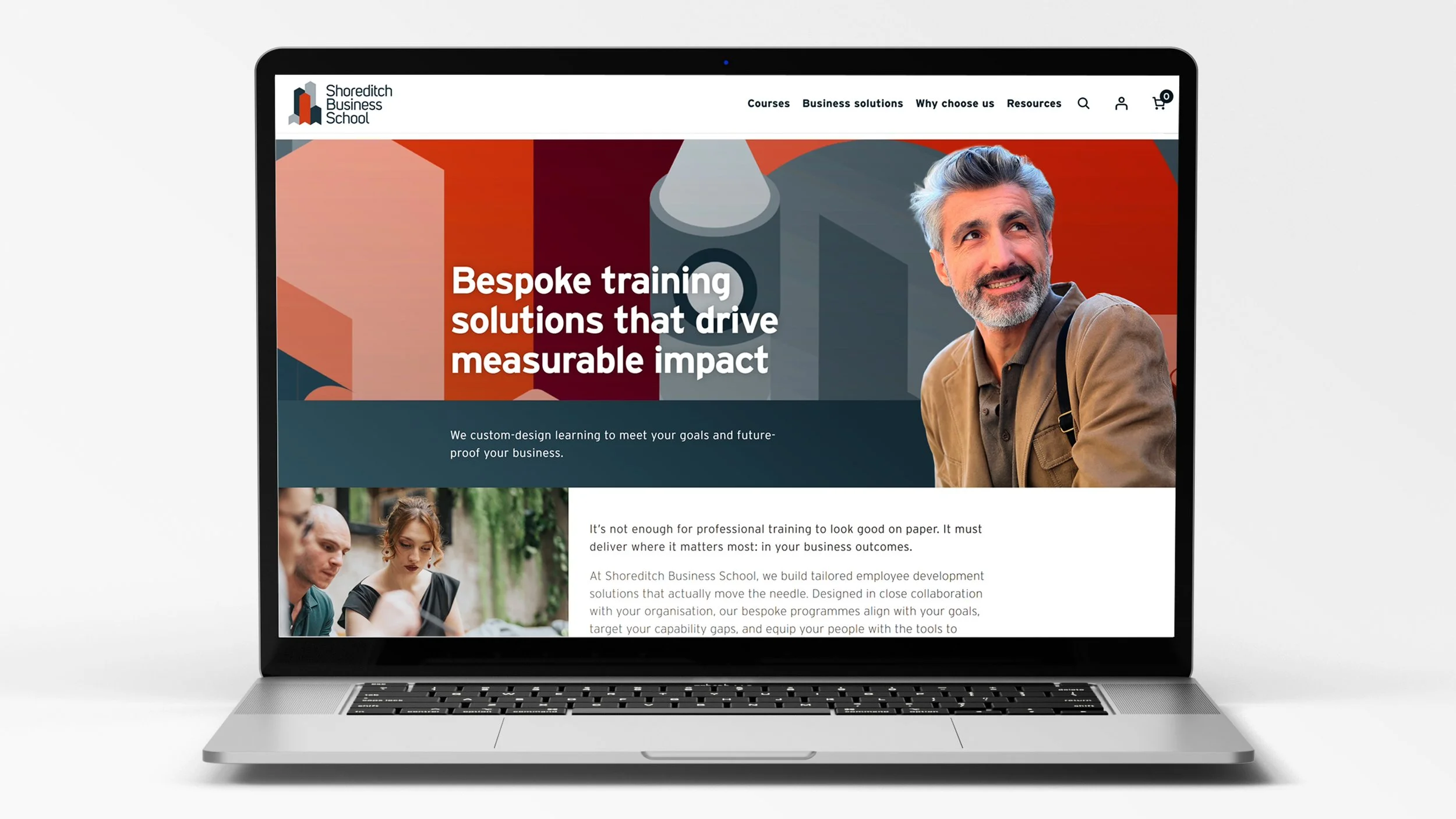 Training page