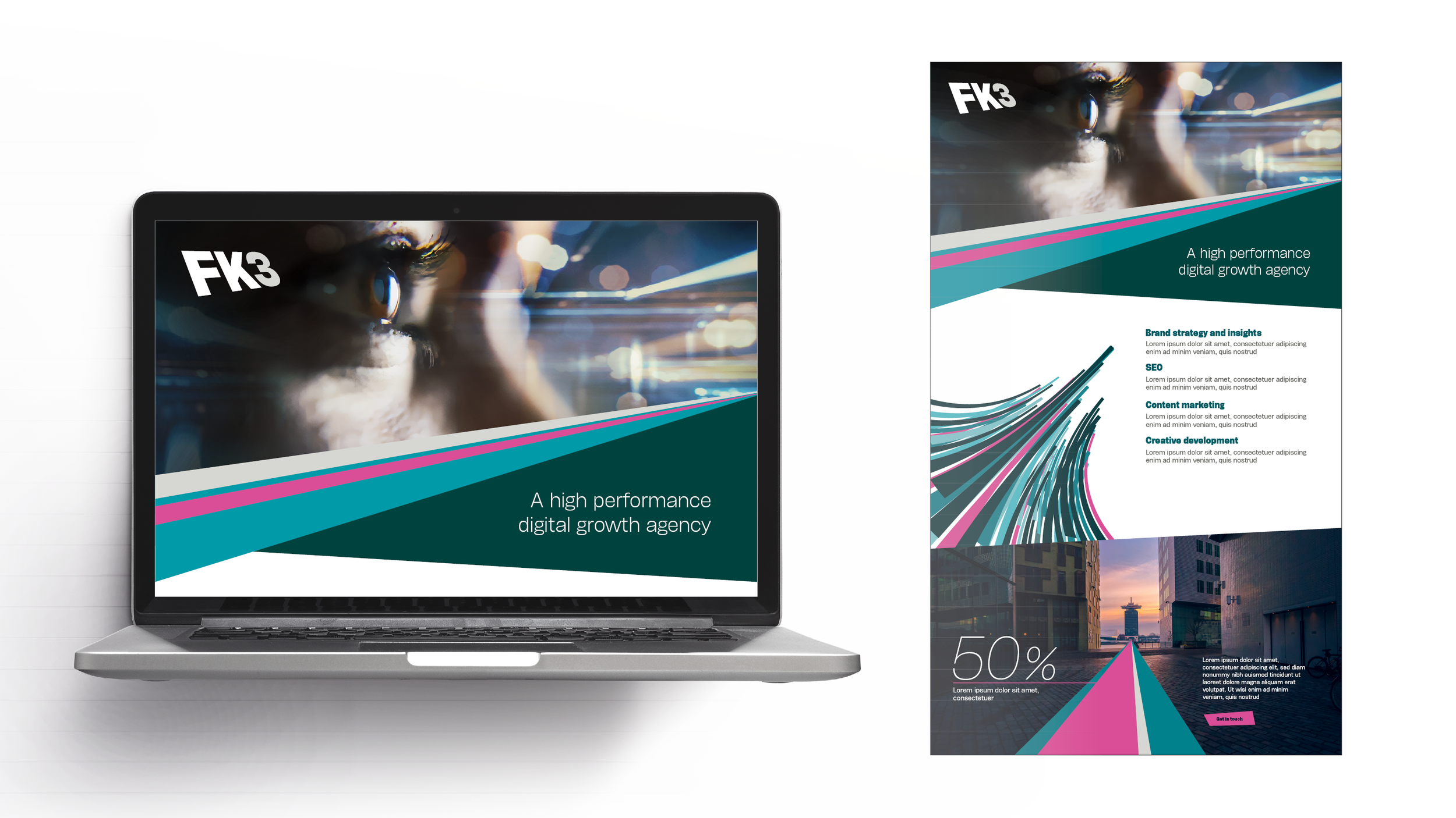 FK3 brand identity by Steve McInerny