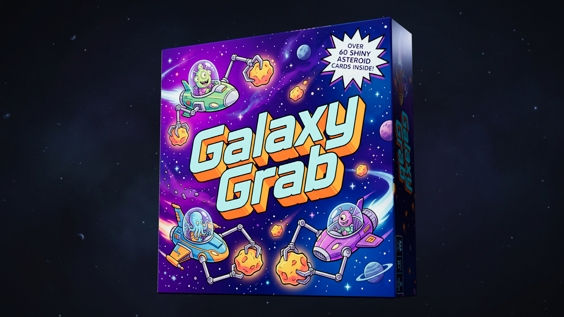 3D boardgame box mockup
