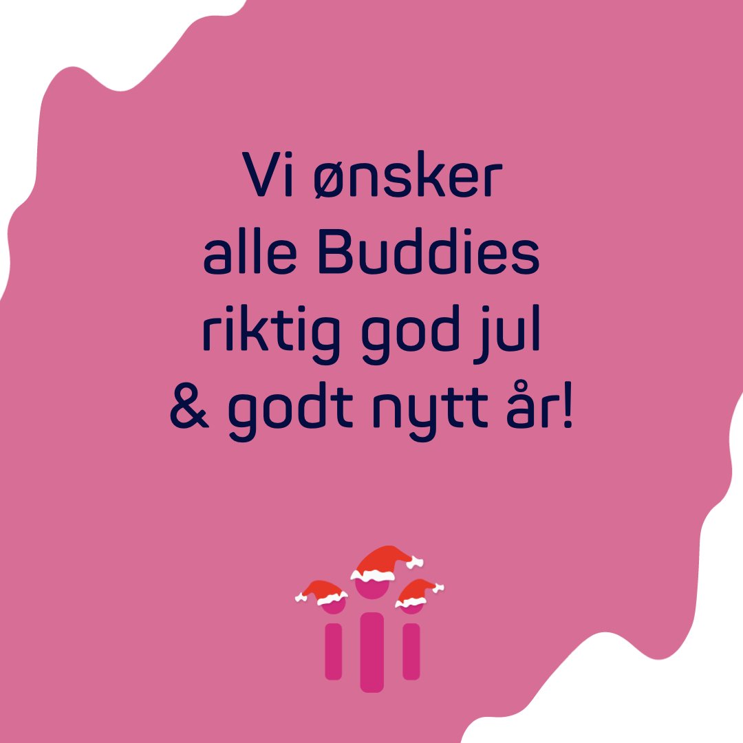 Julehilsen fra Buddies