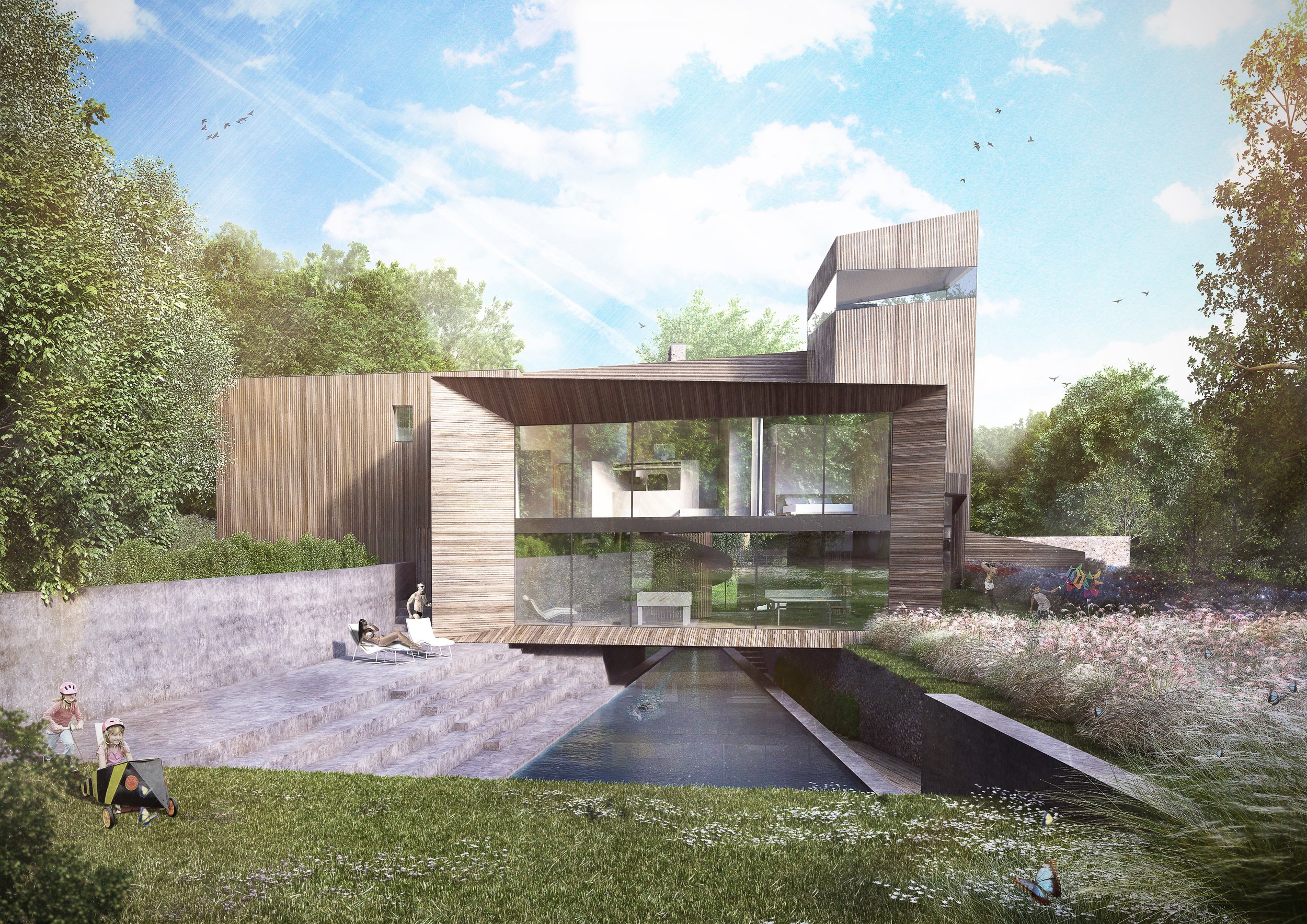 Scheme: Replacement Dwelling Location: Hampshire Commencement: Summer 2017 Completion: TBC Visuals: AR Design Studio