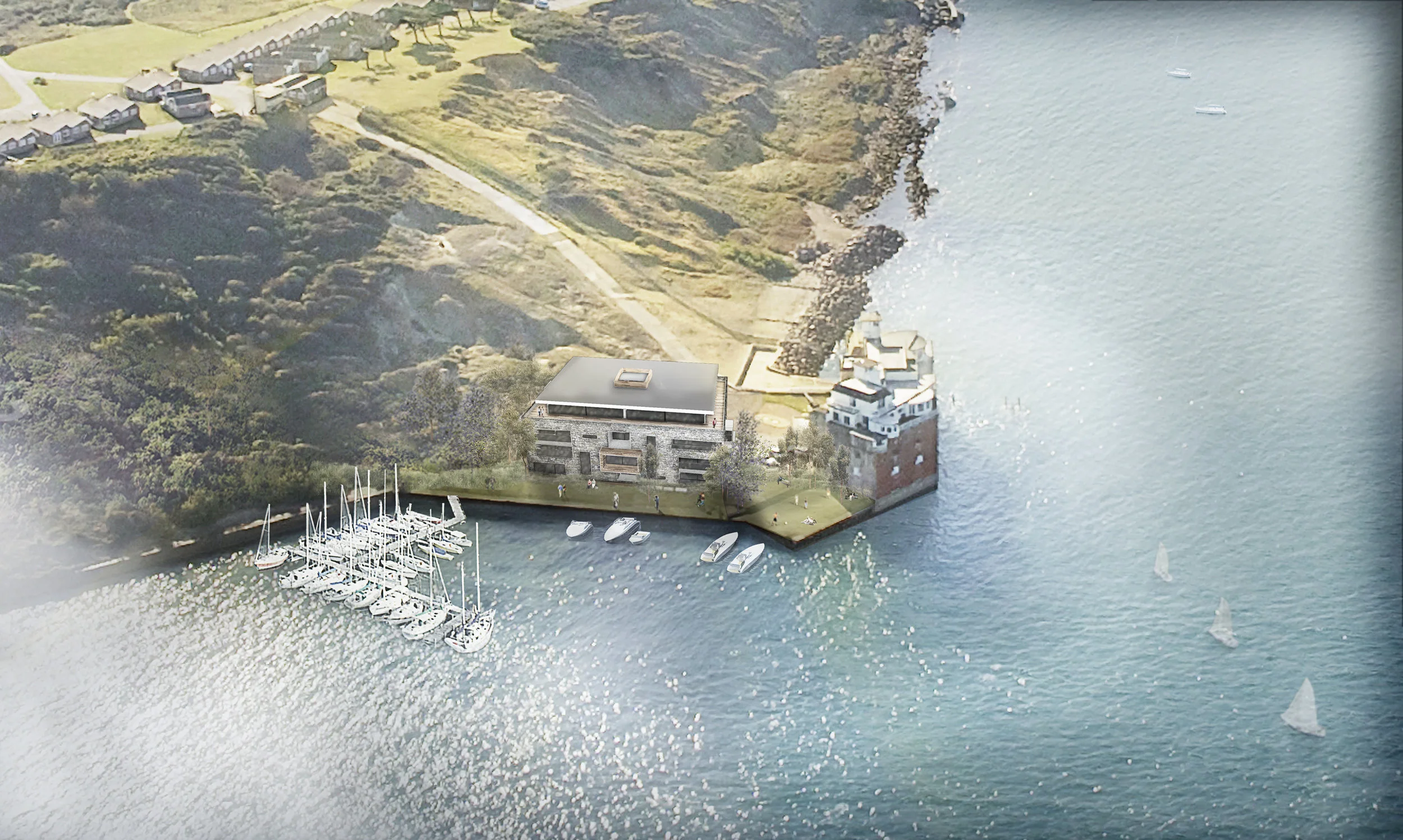 Scheme: Luxury Apartments Location: Isle of Wight Client : Competition Visuals: AR Design Studio