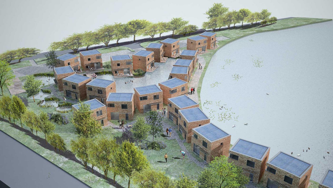 Scheme: Housing Development. Location: Cotswolds. Client: Private. Visualisation : AR Design Studio