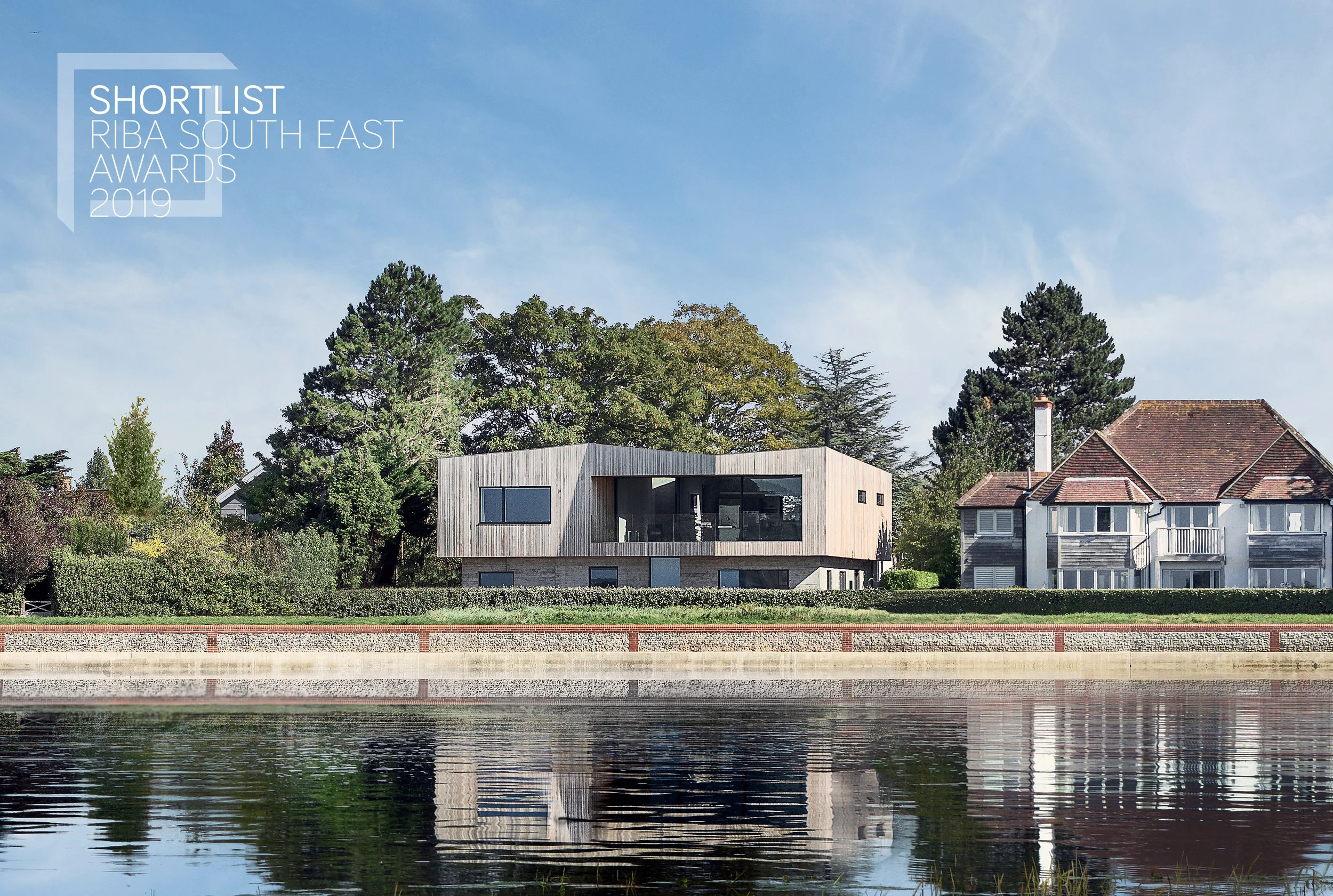 'Creek House' has been Shortlisted for the RIBA South East Regional Awards 2019