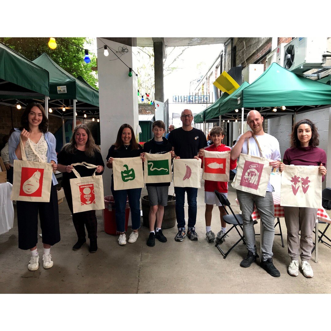 As always we had such a good time running our Screen Printing Taster Session @ The Deep End last Saturday, look at all these lovely prints 😍 Our next one will be on 20th August as part of This Is Not a Boot Sale, you can book a spot on our website n
