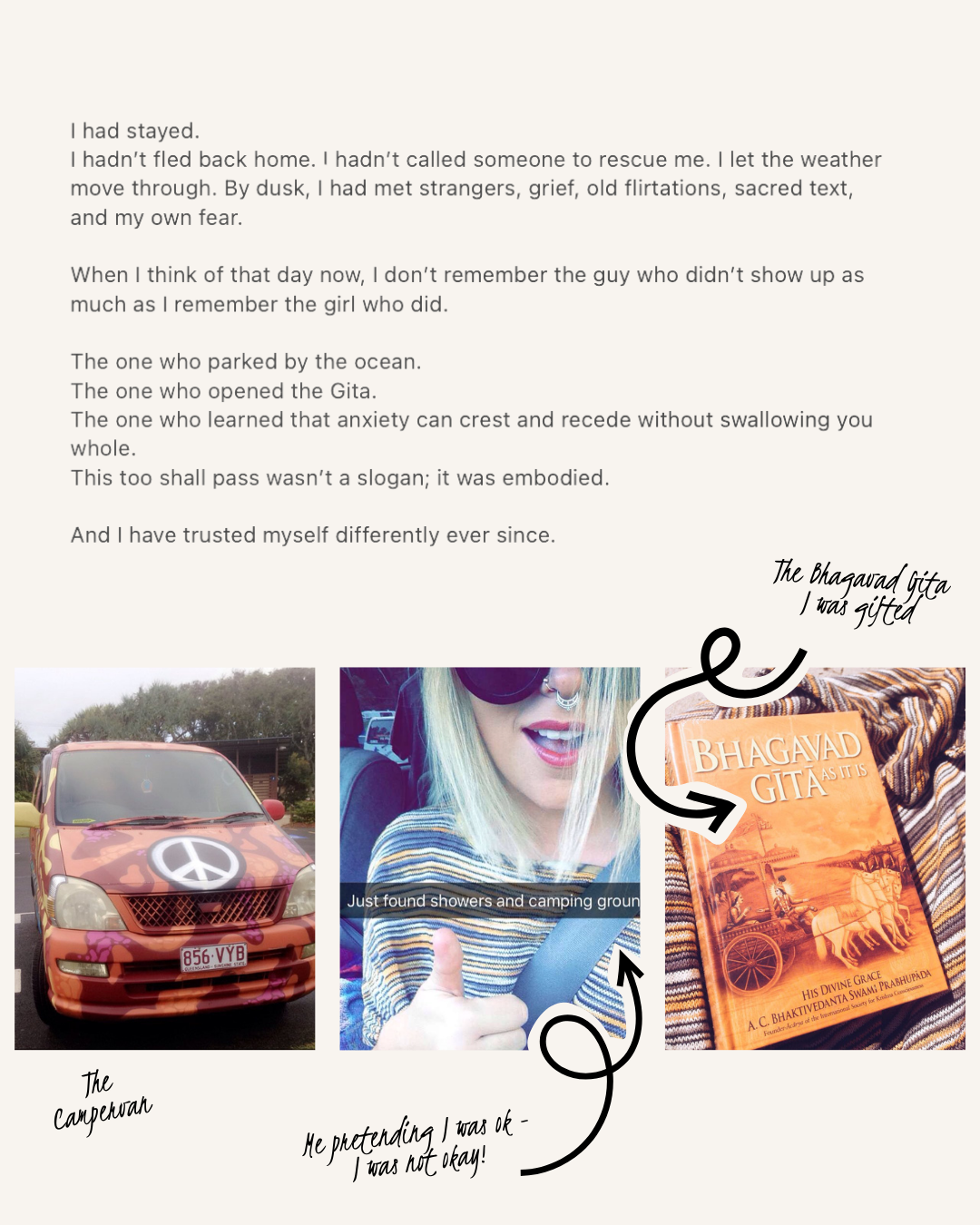 The first time I found myself on the other side of change…