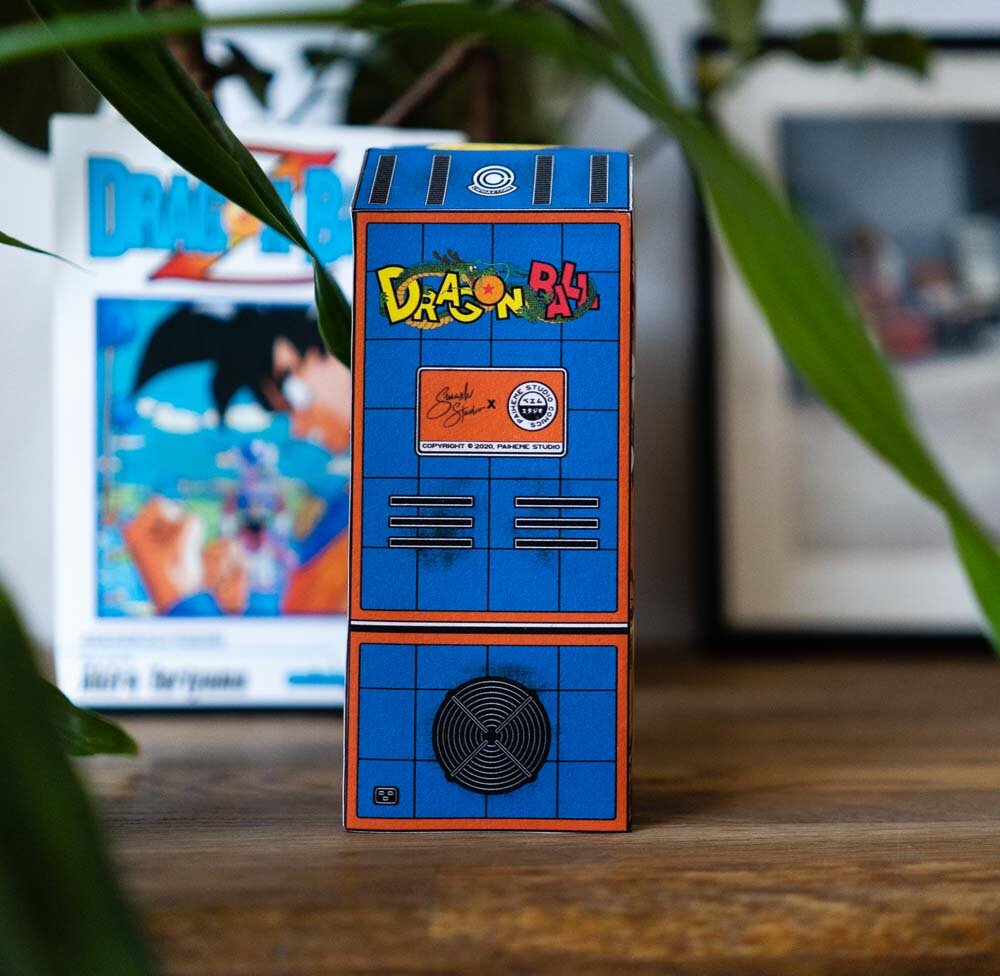 DRAGON BALL Z Arcade Machine Papercraft — Smash Studio
