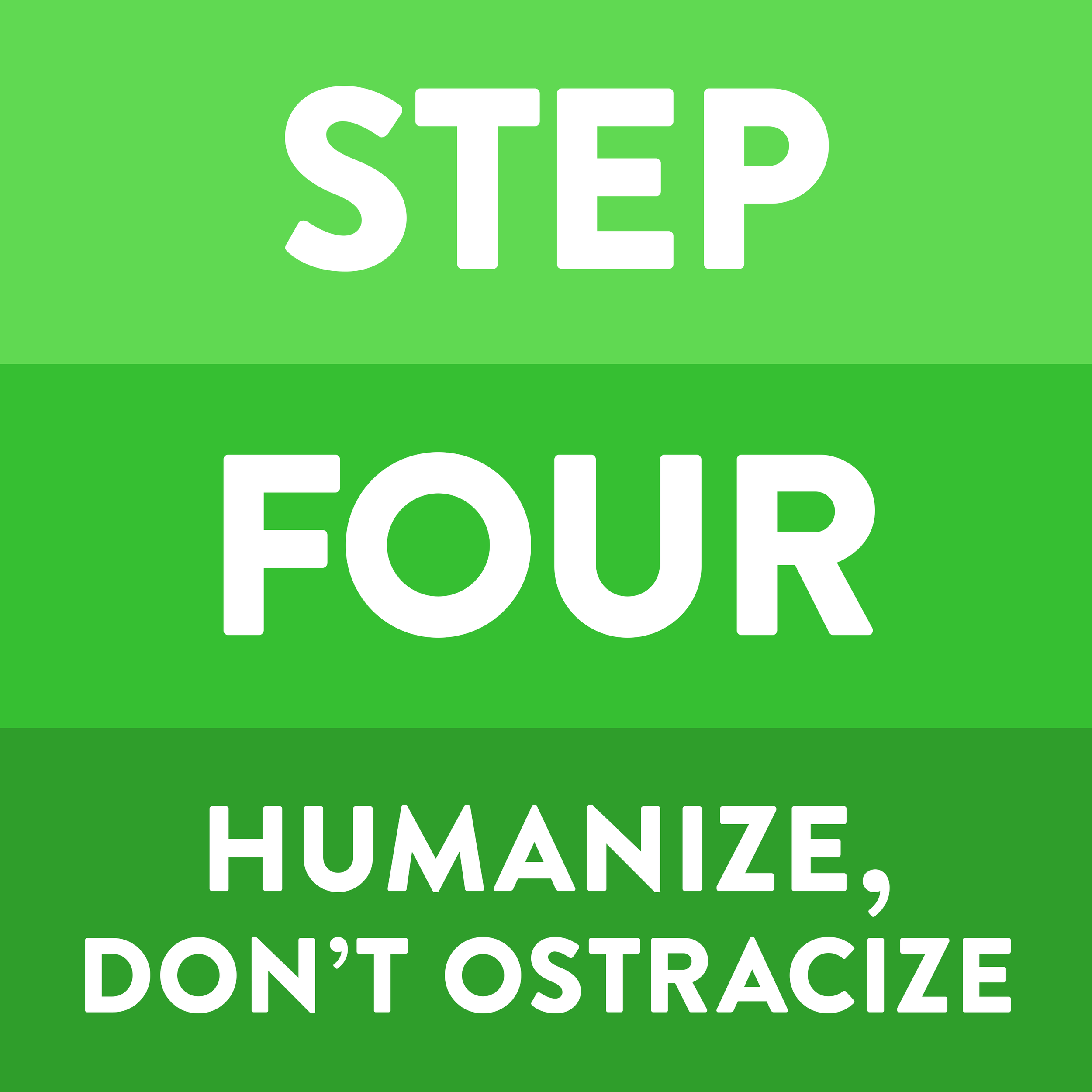 Step 4: Humanize, don't ostracize — How to Draw a Startup