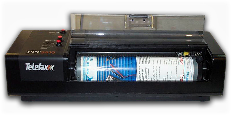 A Quip machine, a forerunner to the fax. Image via Eymer