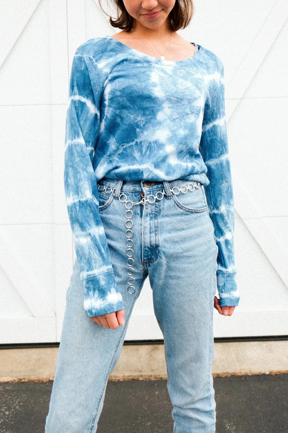 Thermal with Raw Hem