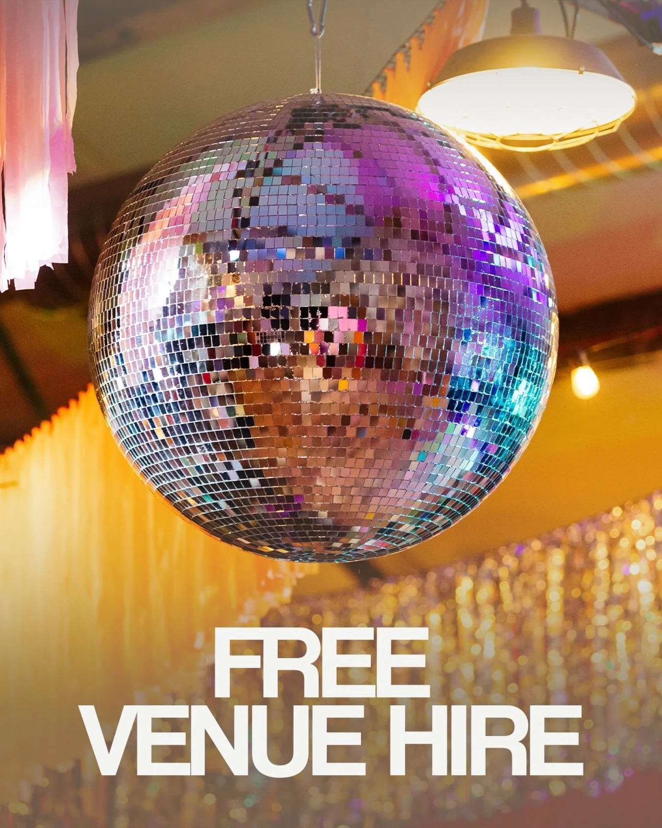 FREE MON-WED WEDDING VENUE HIRE 🎉🥳🍾

Yes&hellip; REALLY! Now who said you can&rsquo;t get married through the week and still have a banger of a time?

Spread the word, tell your pals.. and get married at our iconic wedding venues at Scale and @fab