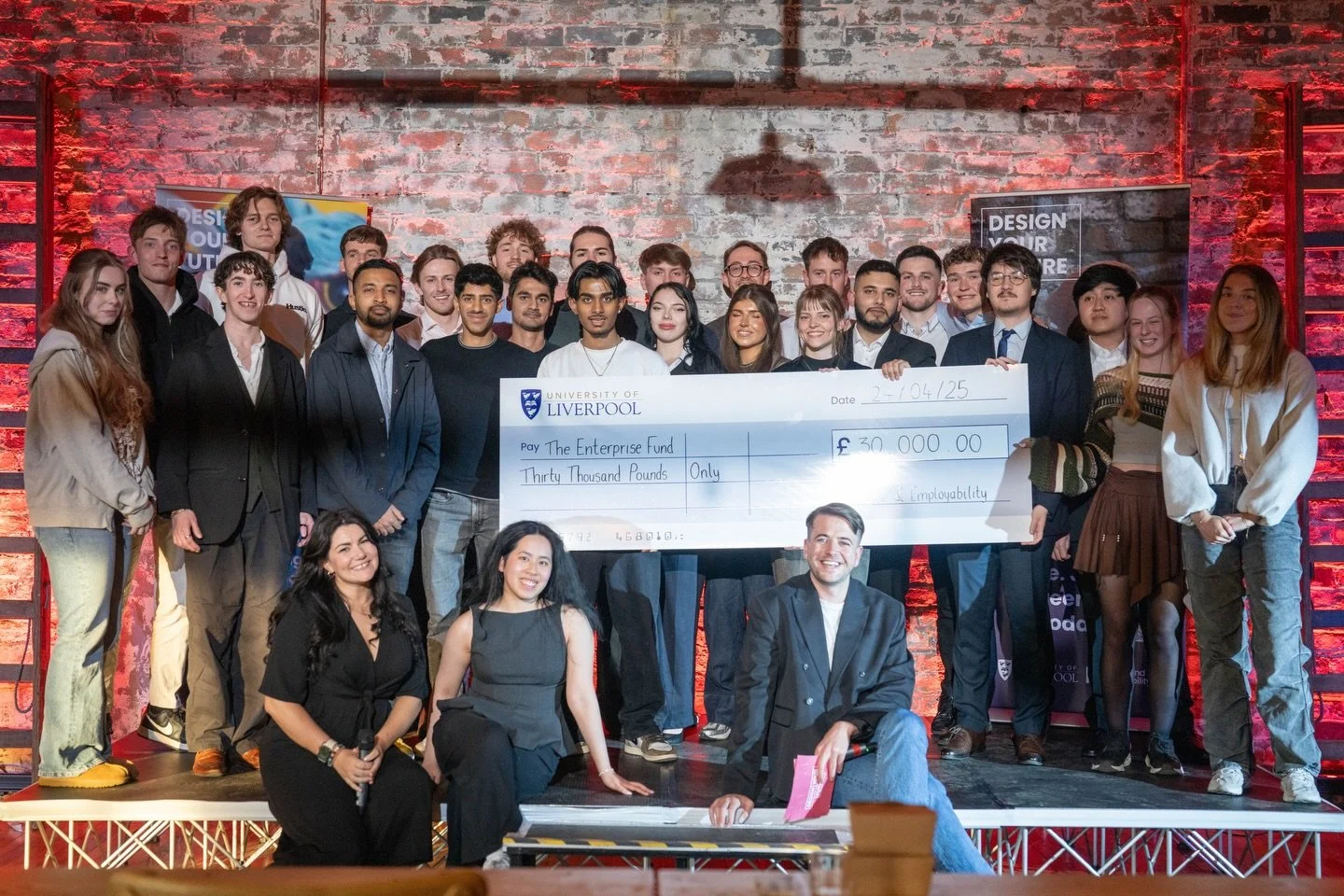 Design Your Future programme by @livuni returns this evening for the 4th year at Scale 📈

An opportunity for future entrepreneurial University of Liverpool students to receive advice and the chance to win financial support in the lead up to the Pitc