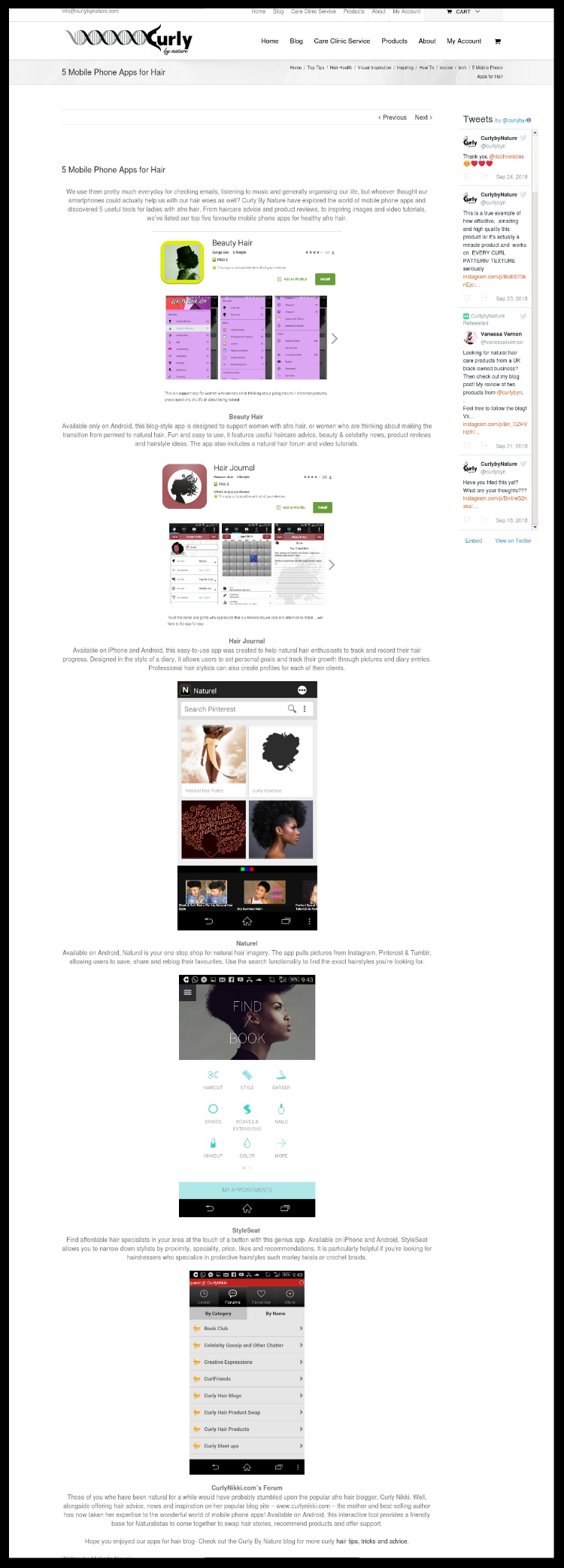 5 Mobile Phone Apps For Hair