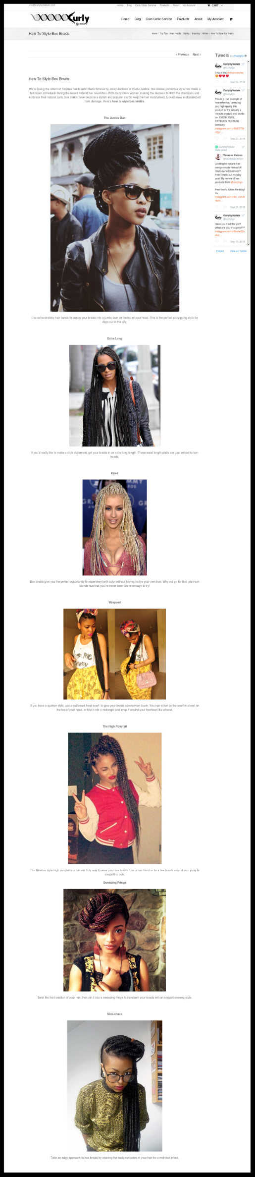 How To Style Box Braids