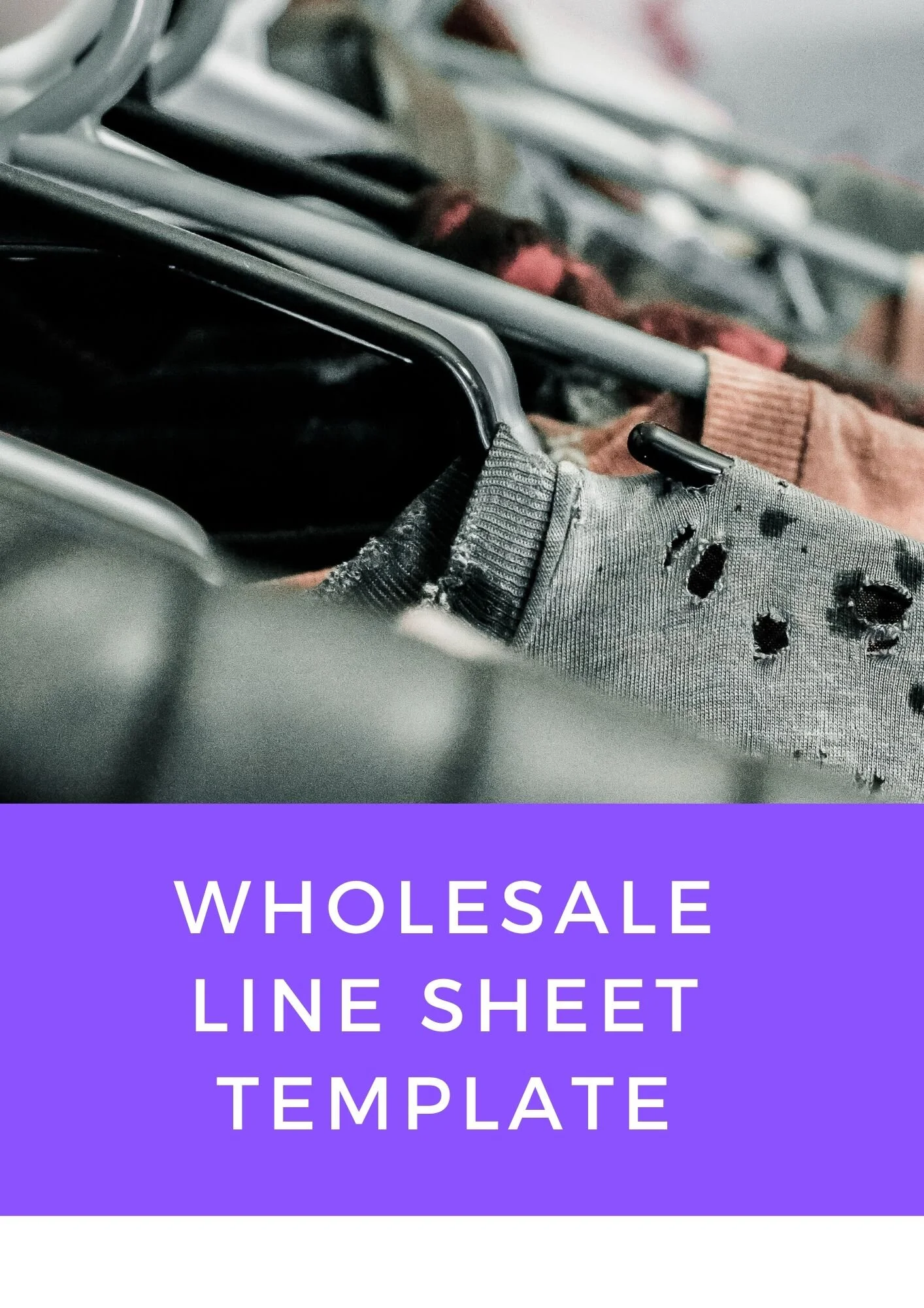 Wholesale Line Sheet Template