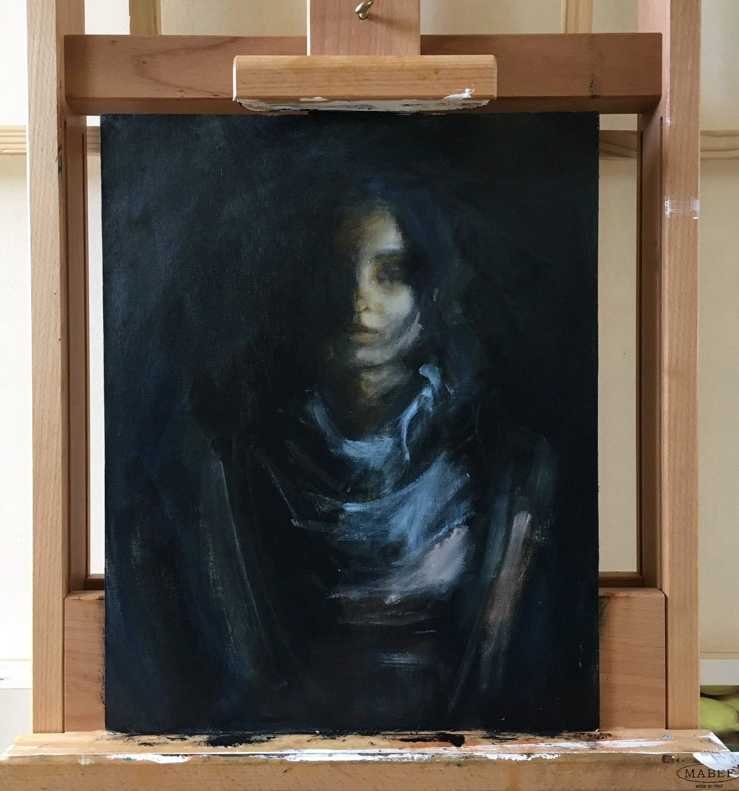 Pushing my own portrait painting boundaries