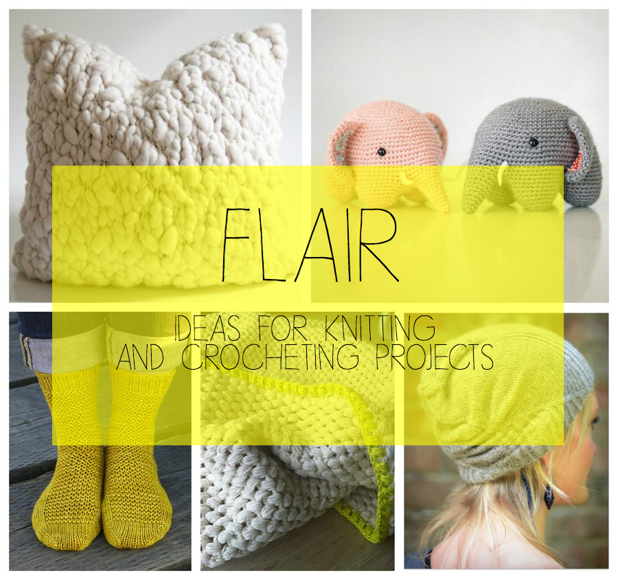 Ideer til strikke- eller projekter. — Flair