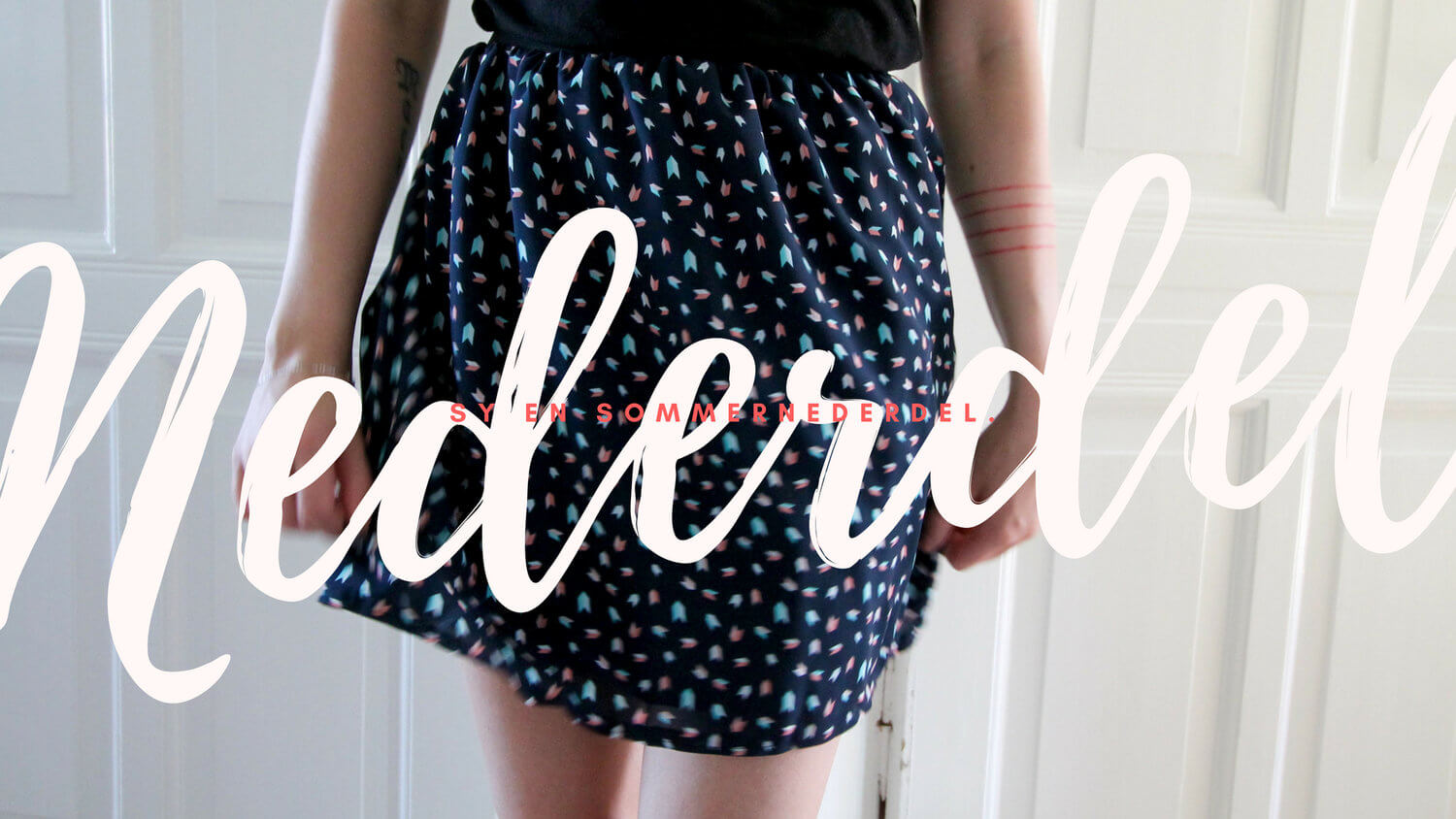 Simpel nederdel med til sommeren. — Flair