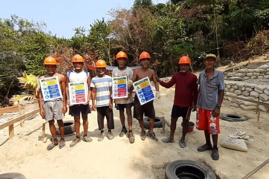 Myanmar: interruzione temporanea del cantiere