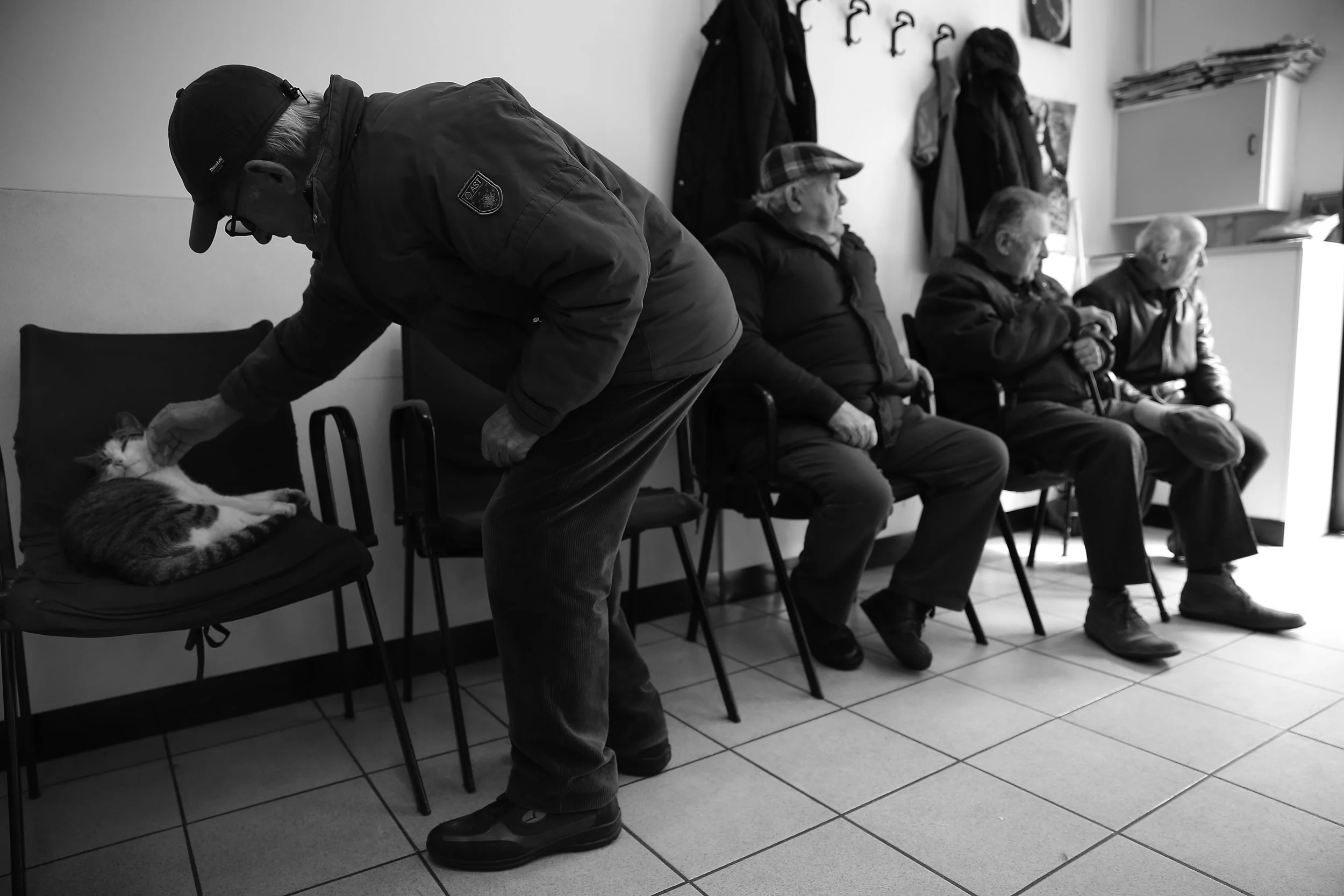 Barber Shop Scene