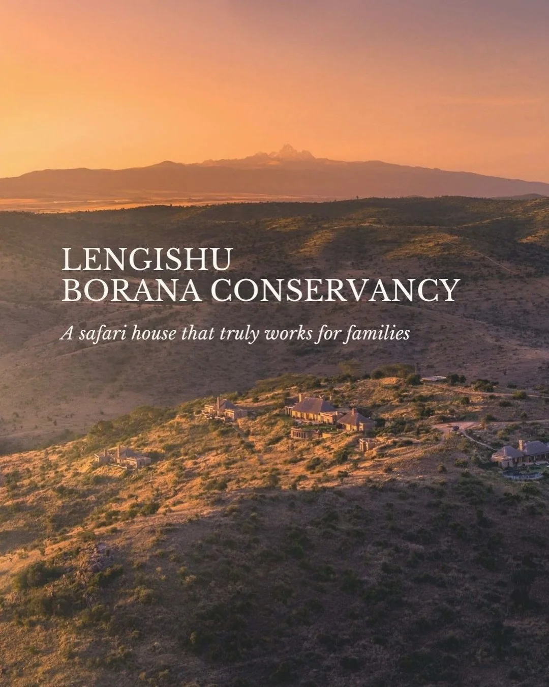 When families ask where a safari actually works with children, the place we often suggest is @lengishu.house

A private house in the heart of Borana Conservancy, with space to settle in and explore at your own pace. Younger children are brilliantly l