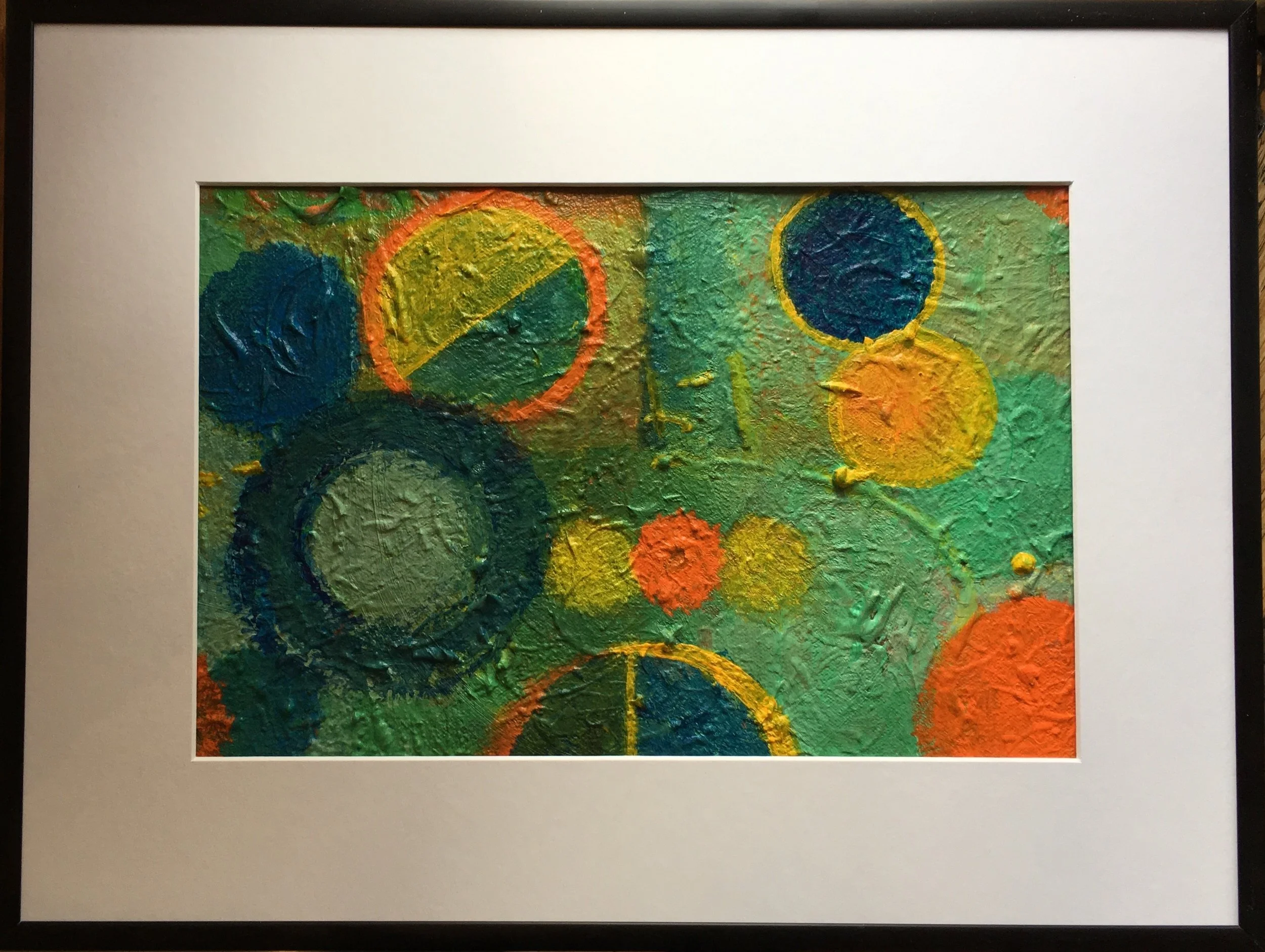 Orange and Blue Circles