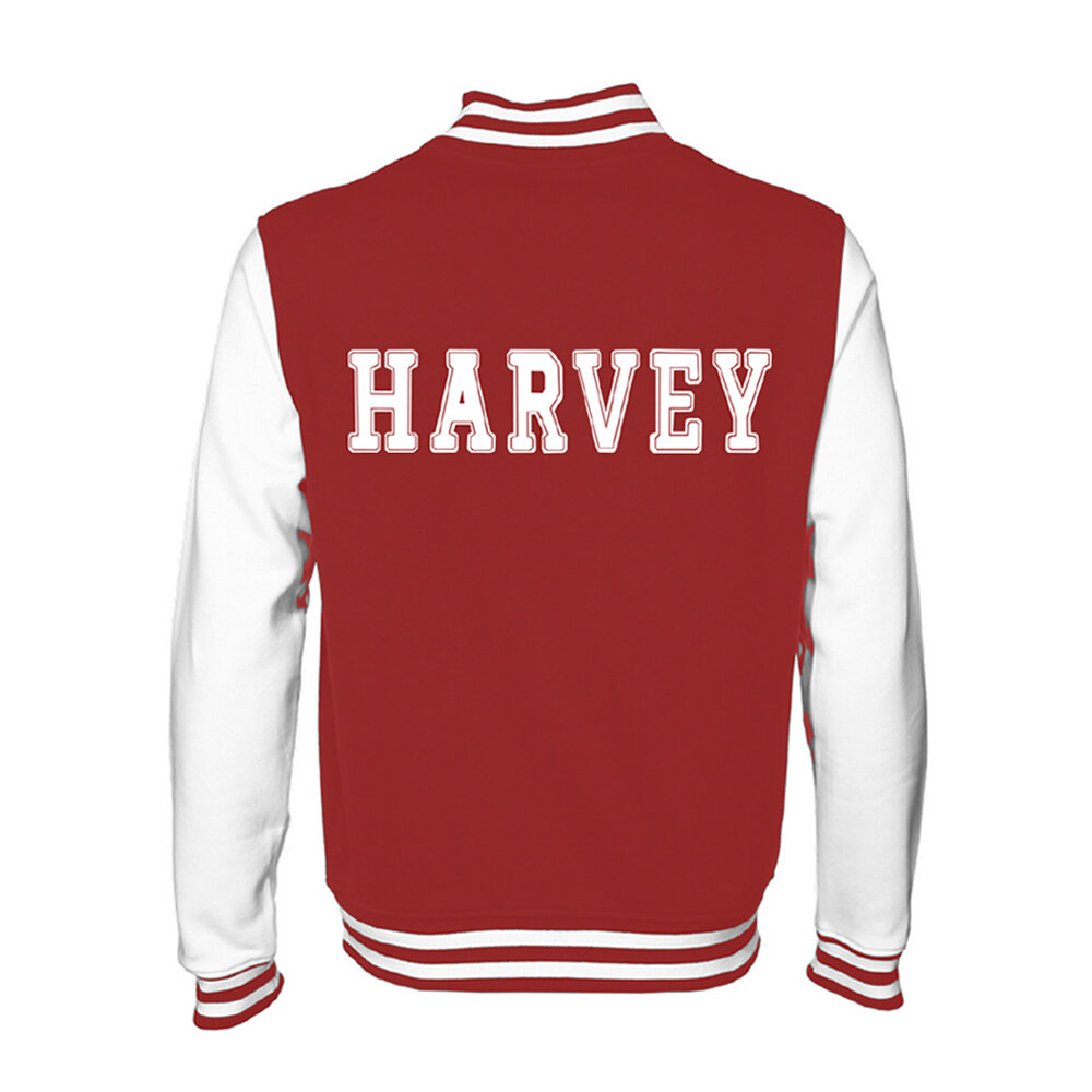 Harvey Price Varsity Jacket - Add Your Name — Born Anxious