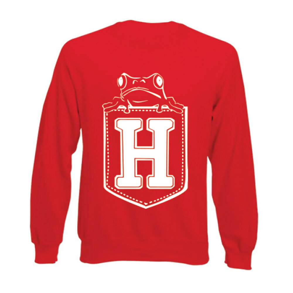 Sweatshirt Big H - red - Back.jpg