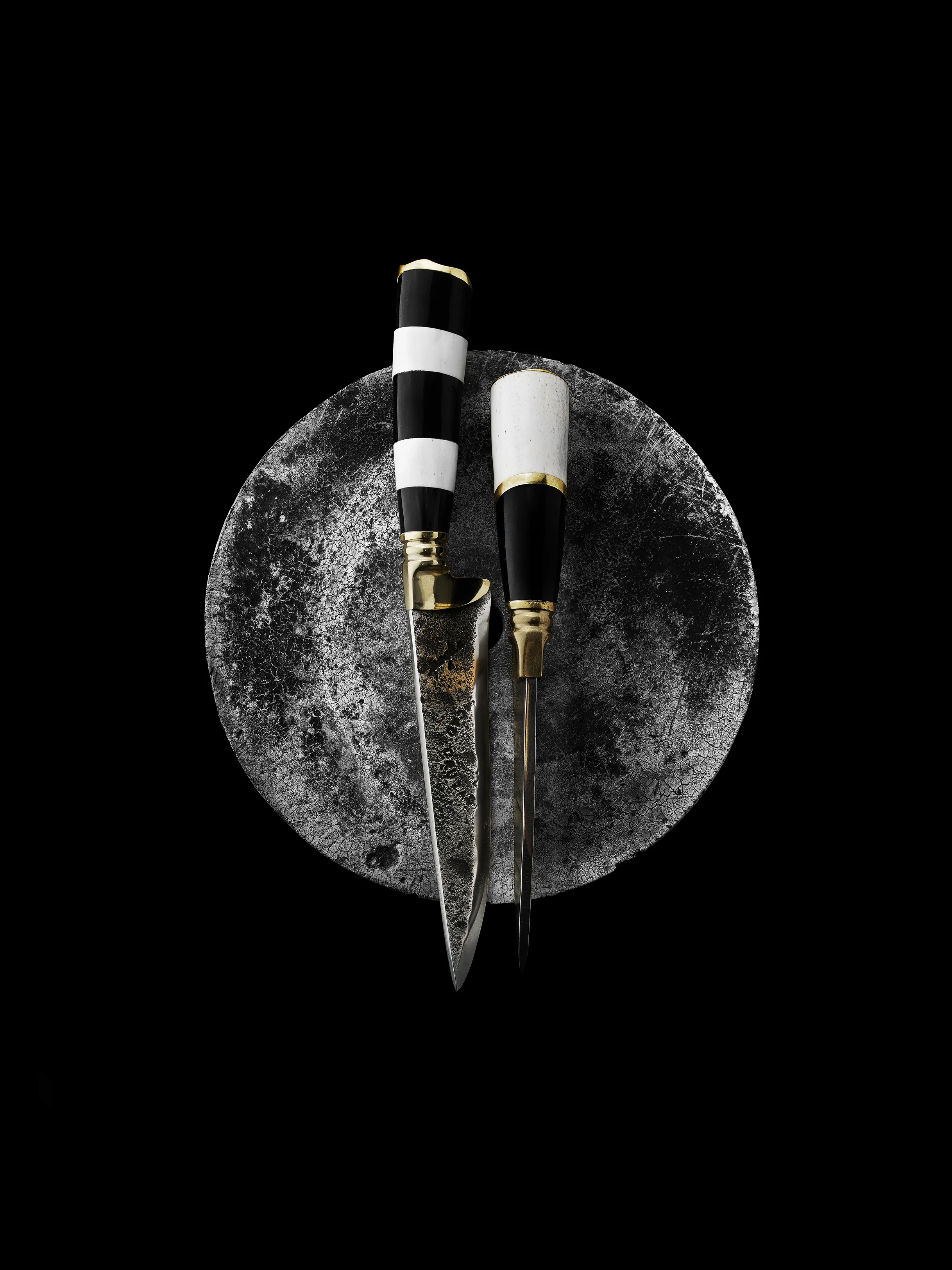 Messerset – Black & Weiß