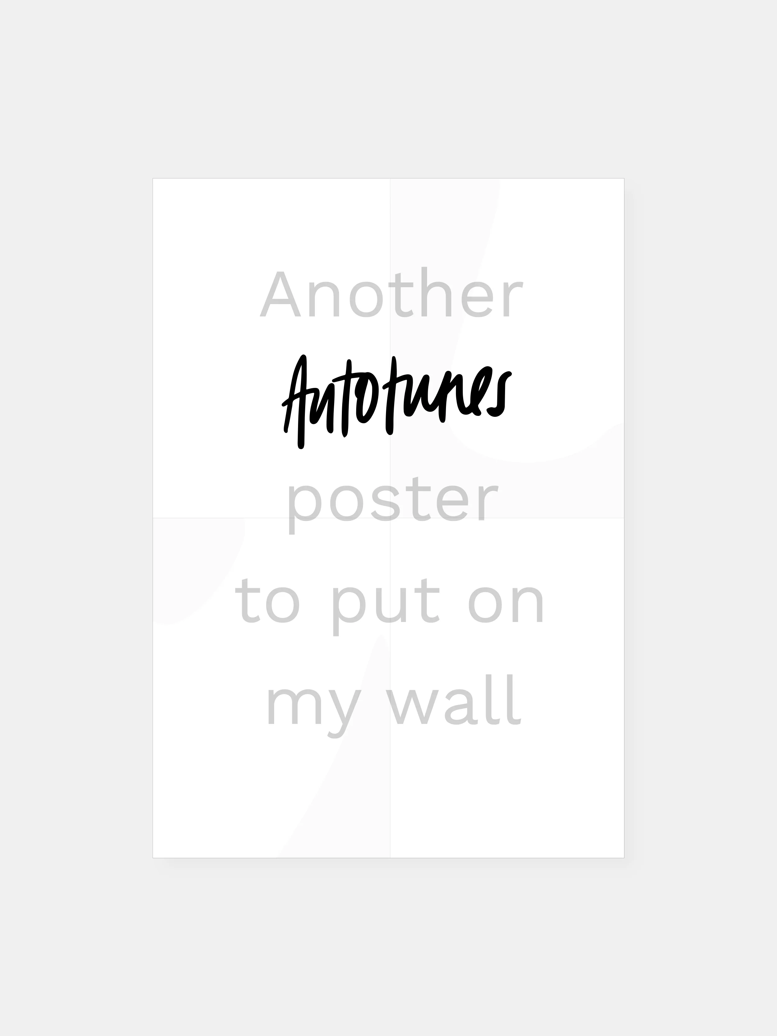 Ein anderes Poster