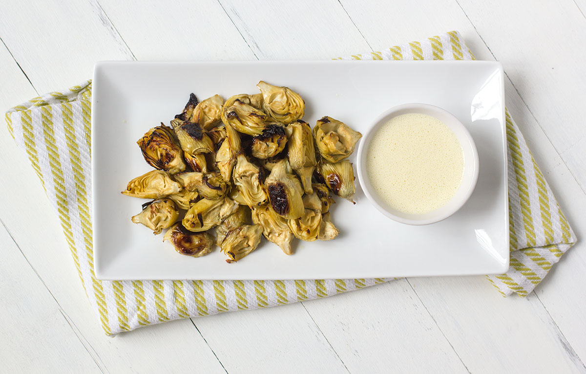 Try this dish sans zucchini and serve with the sauce on the side as an appetizer!