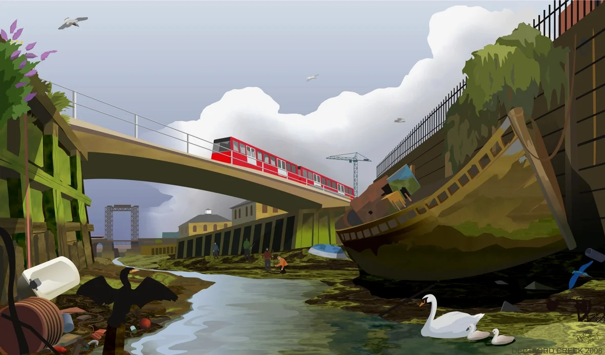 In Deptford Creek